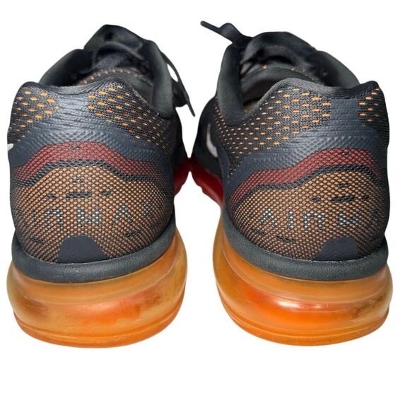 Nike Air Max 2014 Sneakers Men’s Running Shoes Anthracite Orange Gray Size 11 main image 5